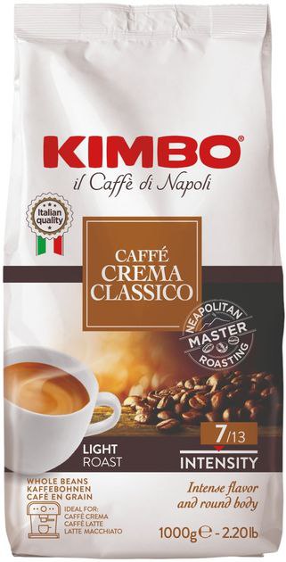 Кава в зернах Kimbo Caffe Crema Classico 1кг